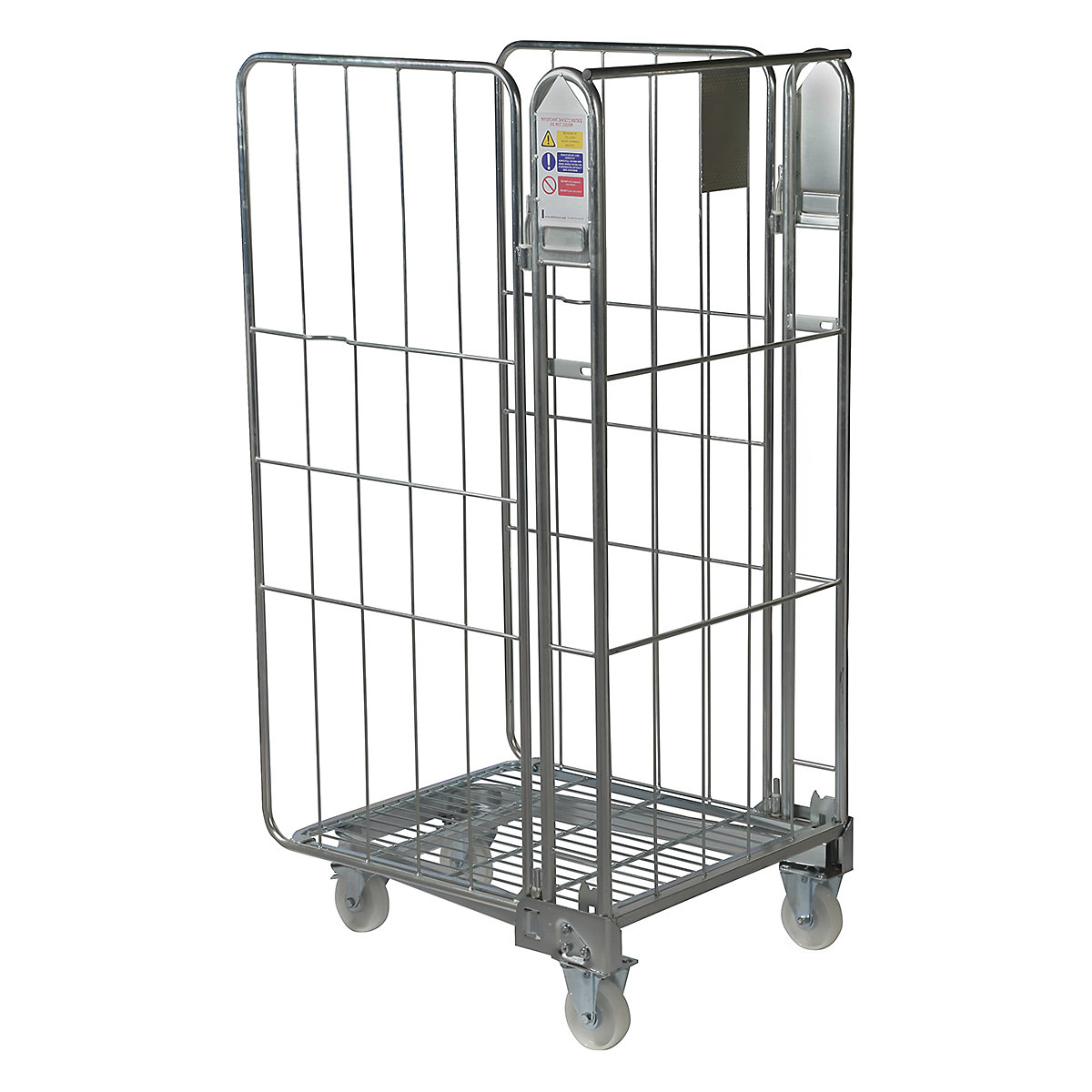 BiGDUG | 3 Sided A Frame Nestable Roll Container | Rod Infill (Product illustration 4)-3