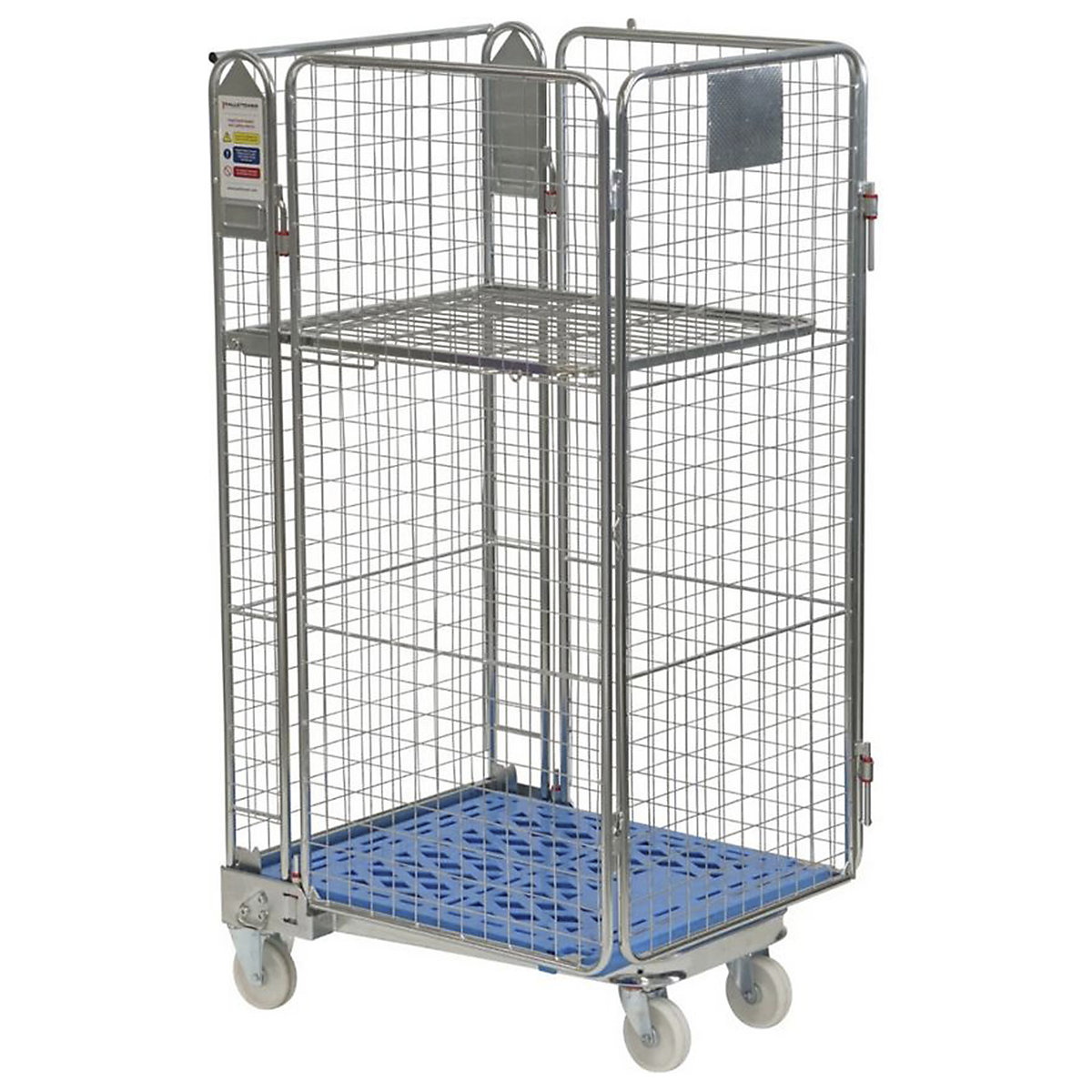 BiGDUG | 4 Sided A Frame Nestable Roll Container | Mesh Infill
