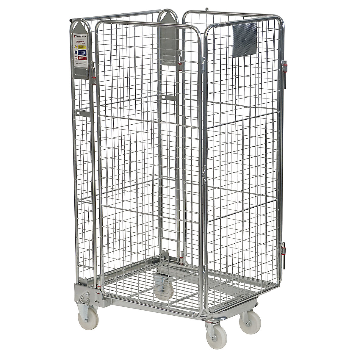 BiGDUG | 4 Sided A Frame Nestable Roll Container | Mesh Infill