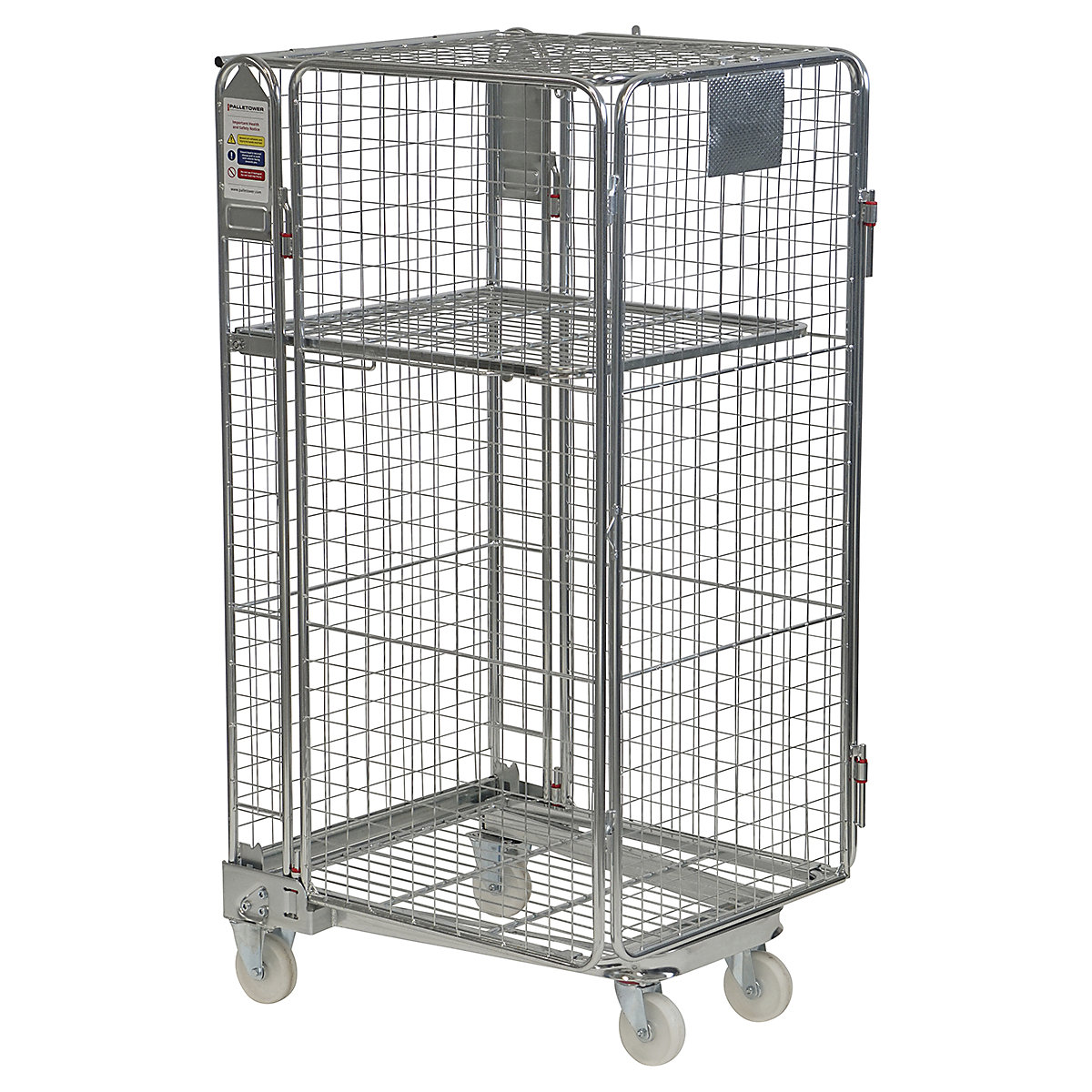 BiGDUG | Full Security A Frame Nestable Roll Container | Mesh Infill