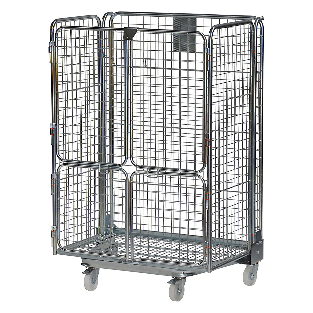 Jumbo A Frame Nestable Roll Container | Mesh Infill
