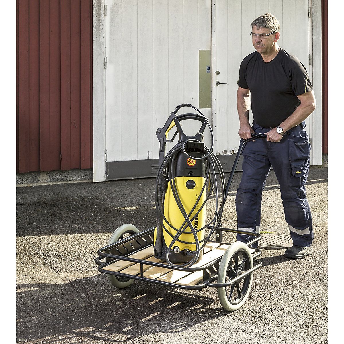 Kongamek Two Sided Mesh Base Roll Container (Product illustration 3)-2