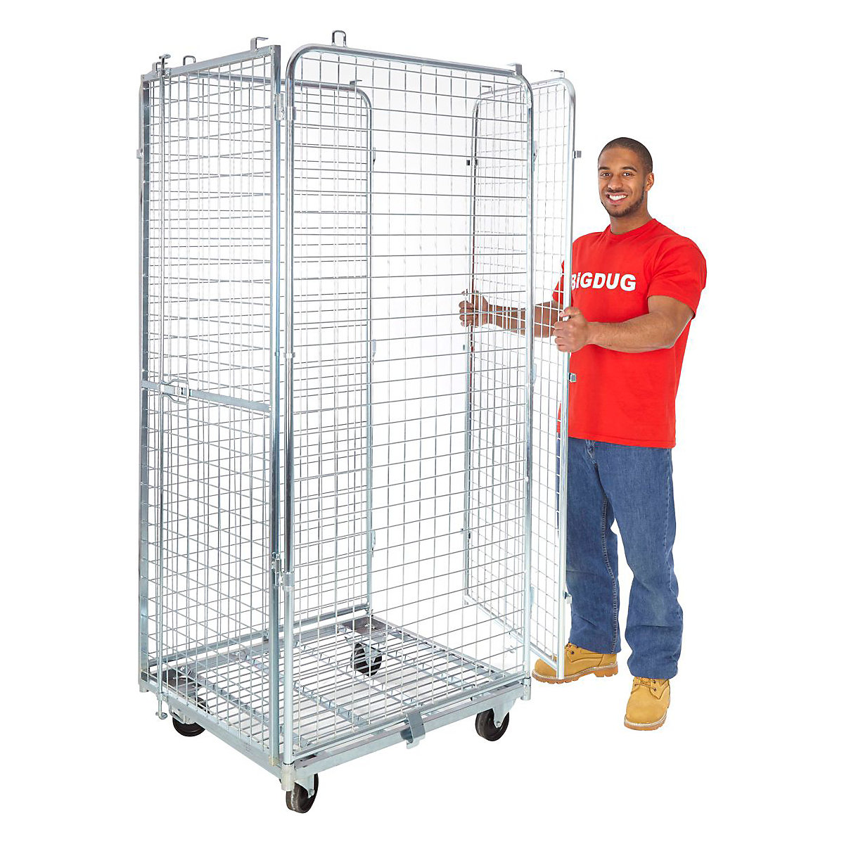 Secure Demountable Roll Container