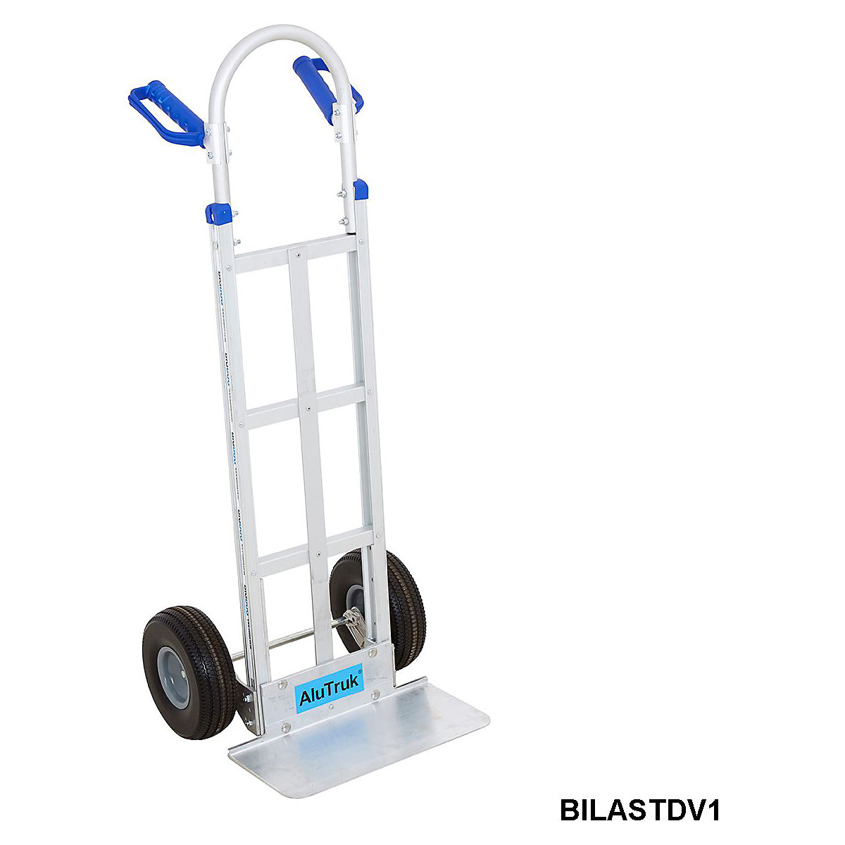 AluTruk Aluminium Sack Trucks with Vertical Loop & Double Handle (Product illustration 3)-2