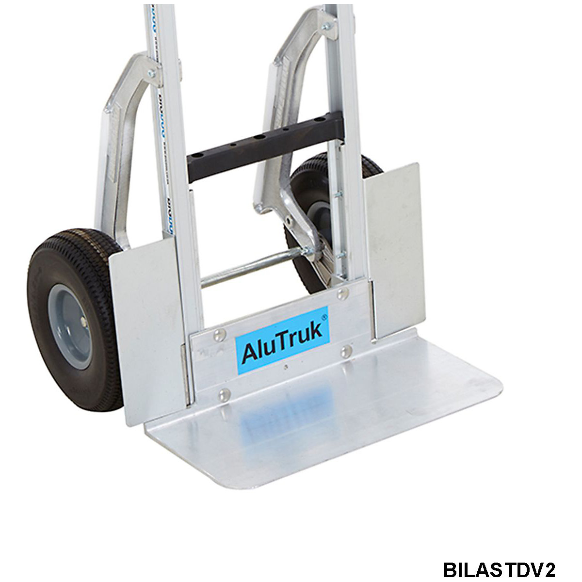 AluTruk Aluminium Sack Trucks with Vertical Loop & Double Handle (Product illustration 6)-5