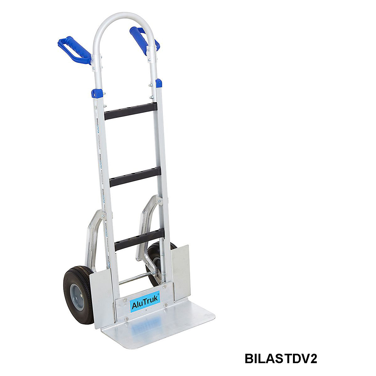 AluTruk Aluminium Sack Trucks with Vertical Loop & Double Handle (Product illustration 5)-4