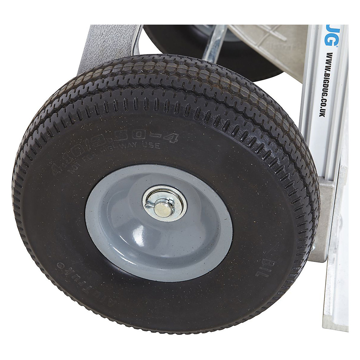 AluTruk Aluminium Sack Trucks with Vertical Loop & Double Handle (Product illustration 10)-9