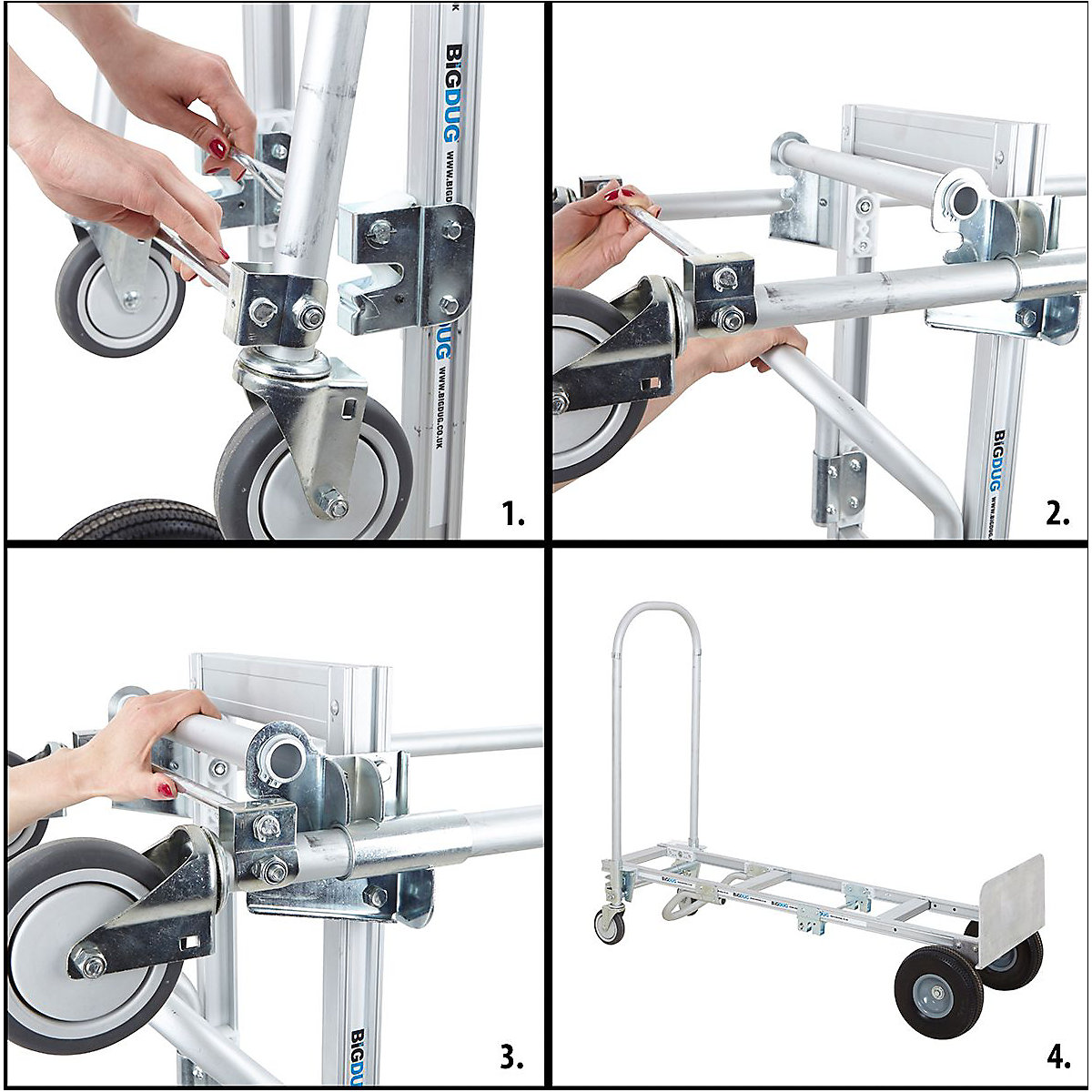 AluTruk Multi Position Sack Trucks (Product illustration 12)-11