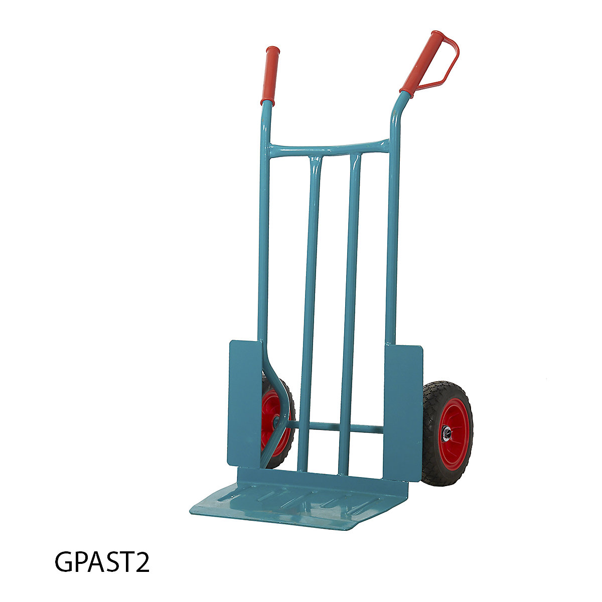 Aqua Heavy Duty Sack Truck | REACH Compliant | Wide Back (Product illustration 4)-3