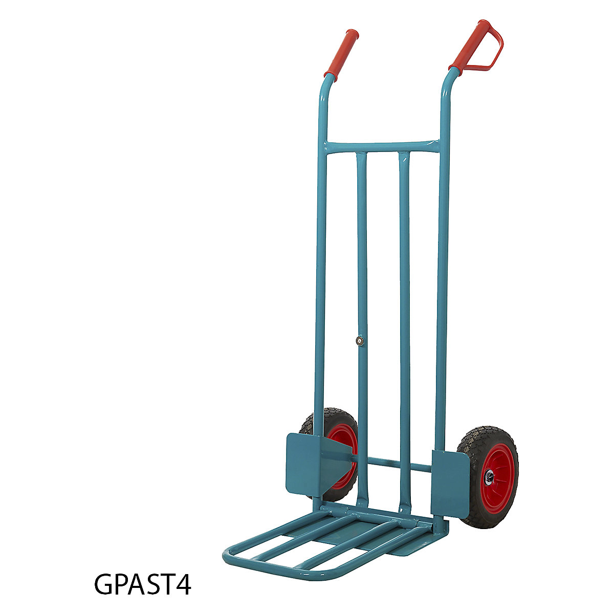 Aqua Heavy Duty Sack Truck | REACH Compliant | Wide Back (Product illustration 6)-5