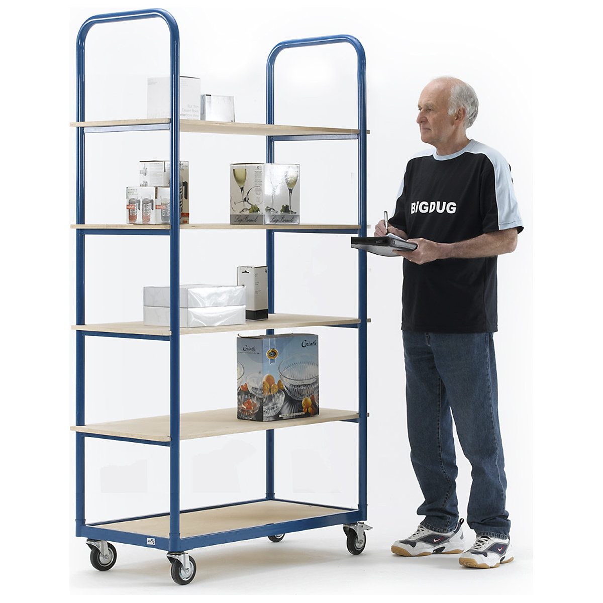 BiGDUG Essentials Order Picker Shelf Trolley Mega Deal (Product illustration 3)-2