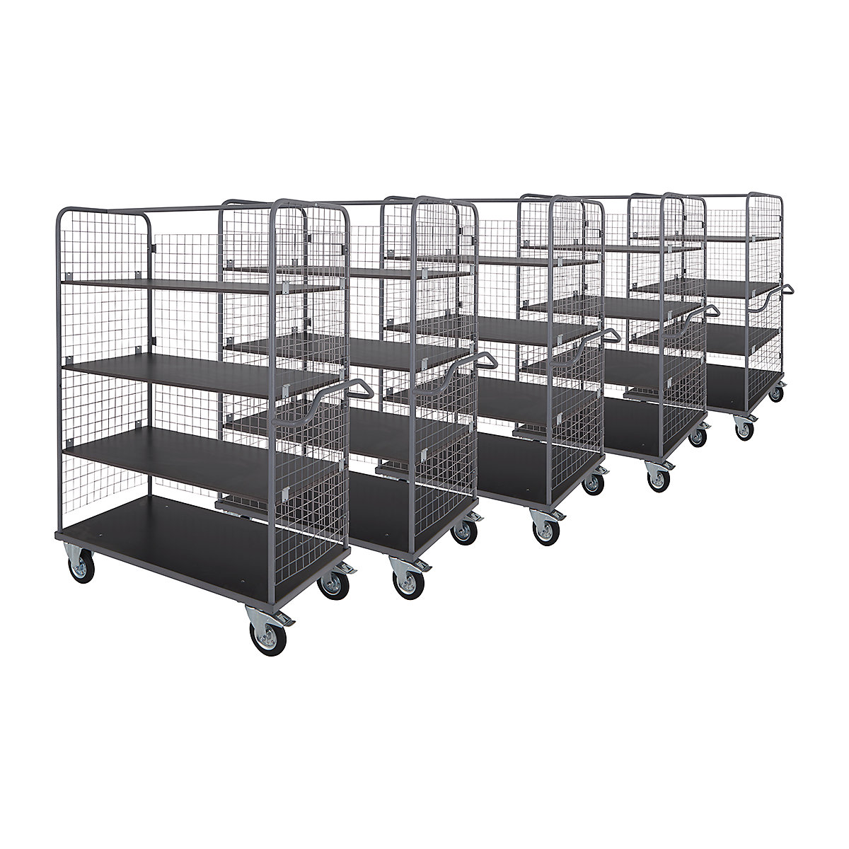 BiGDUG Four Level Heavy Duty Shelf Trolley Mega Deal (Product illustration 7)-6