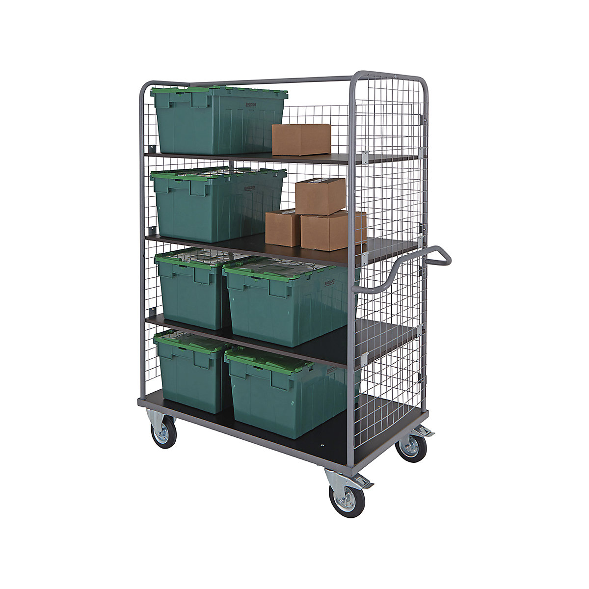 BiGDUG Four Level Heavy Duty Shelf Trolley Mega Deal (Product illustration 9)-8