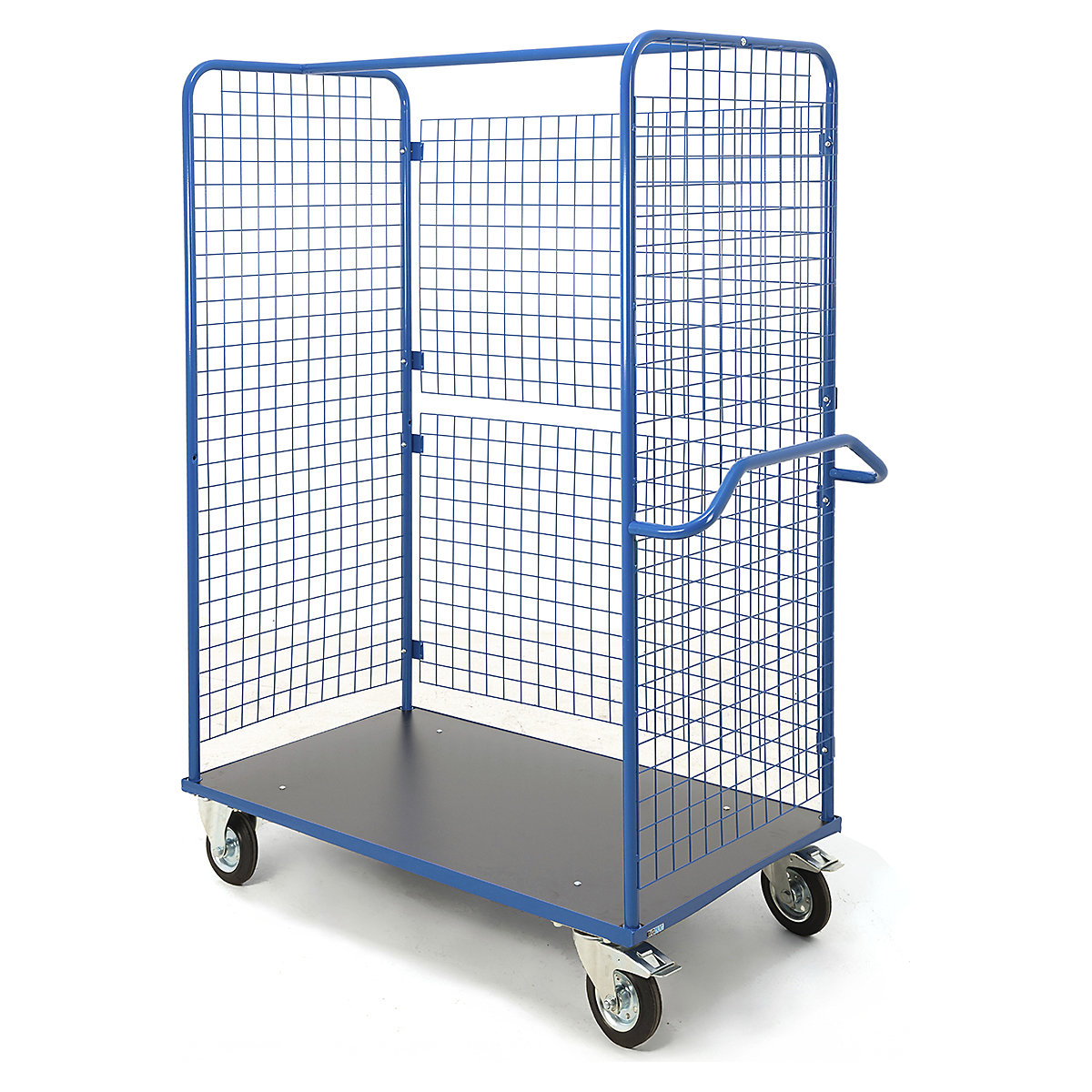 BiGDUG Mesh Three Sided Heavy Duty Stock Trolley