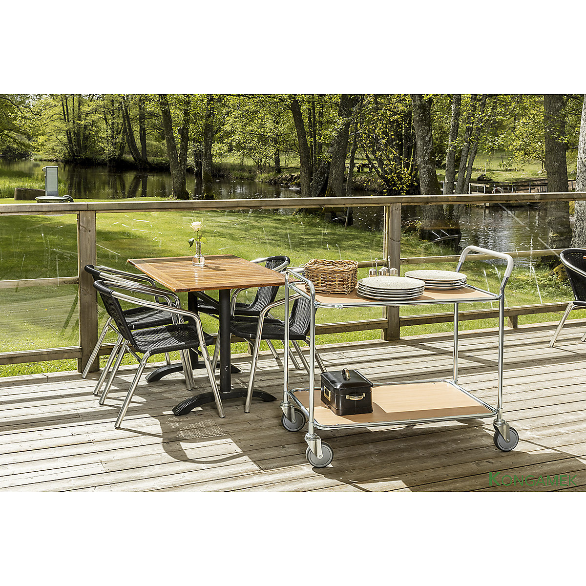 Kongamek 2 Handle Table Trolleys (Product illustration 6)-5
