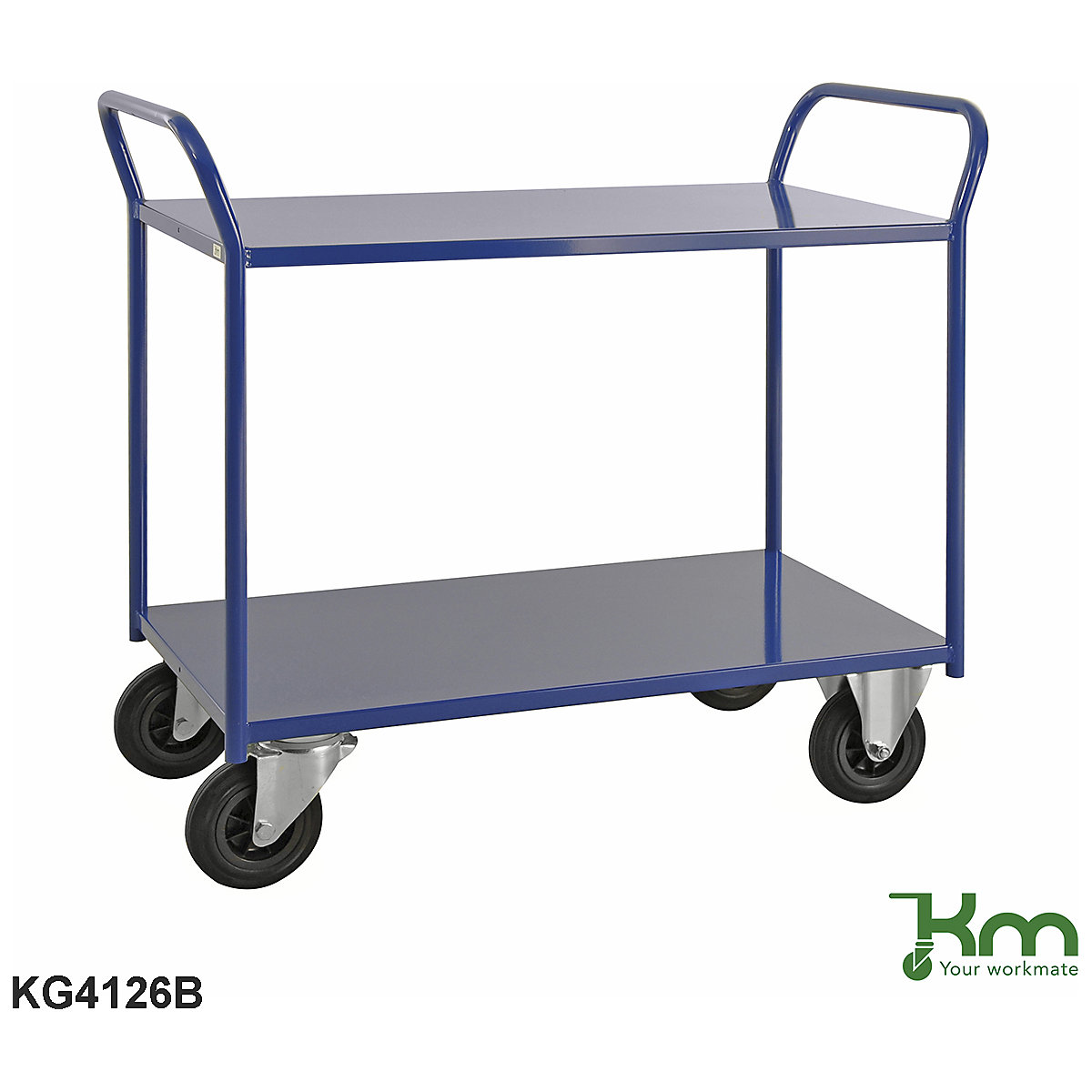 Kongamek Fully Welded Metal Storage Trolley (Product illustration 4)-3