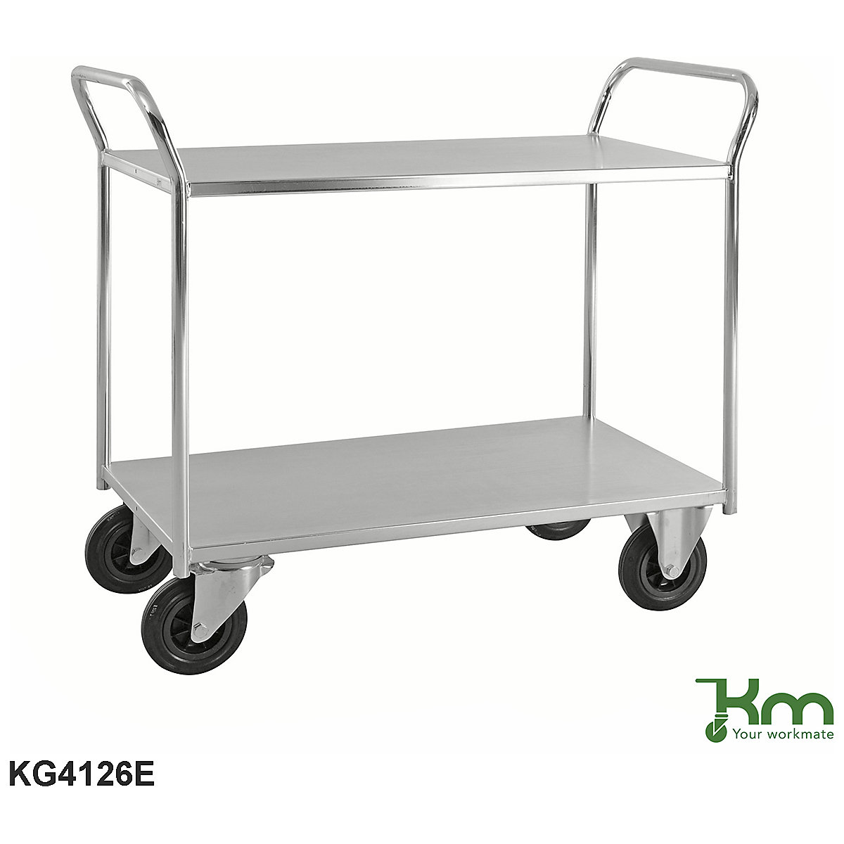 Kongamek Fully Welded Metal Storage Trolley (Product illustration 5)-4