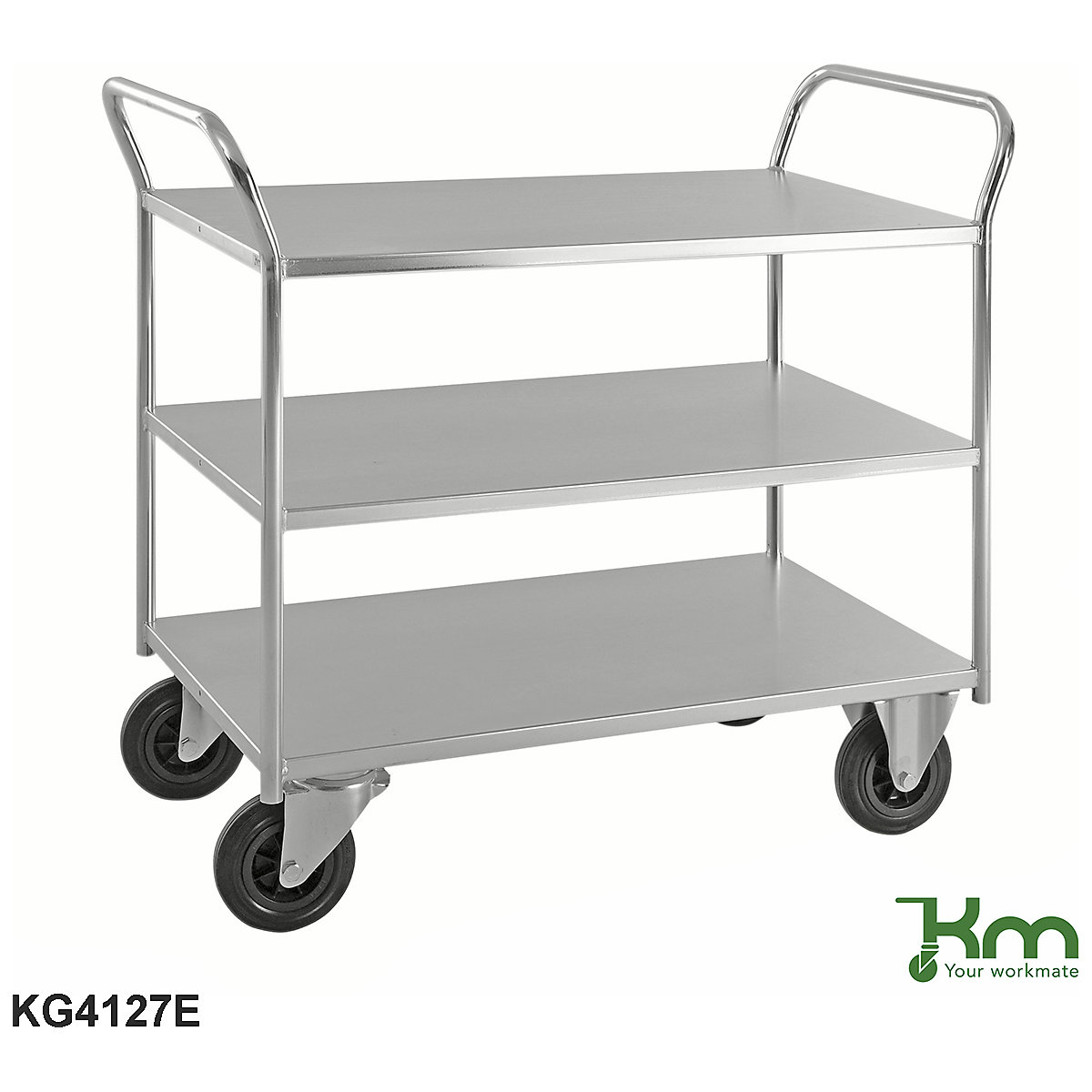 Kongamek Fully Welded Metal Storage Trolley (Product illustration 11)-10