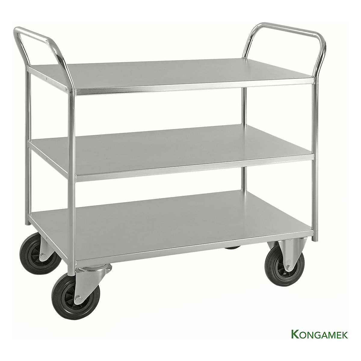 Kongamek Fully Welded Metal Storage Trolley (Product illustration 4)-3