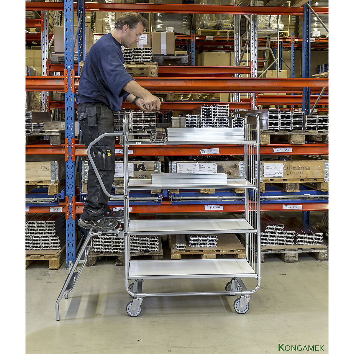 Kongamek Series 8000 Picking Trolleys (Product illustration 8)-7