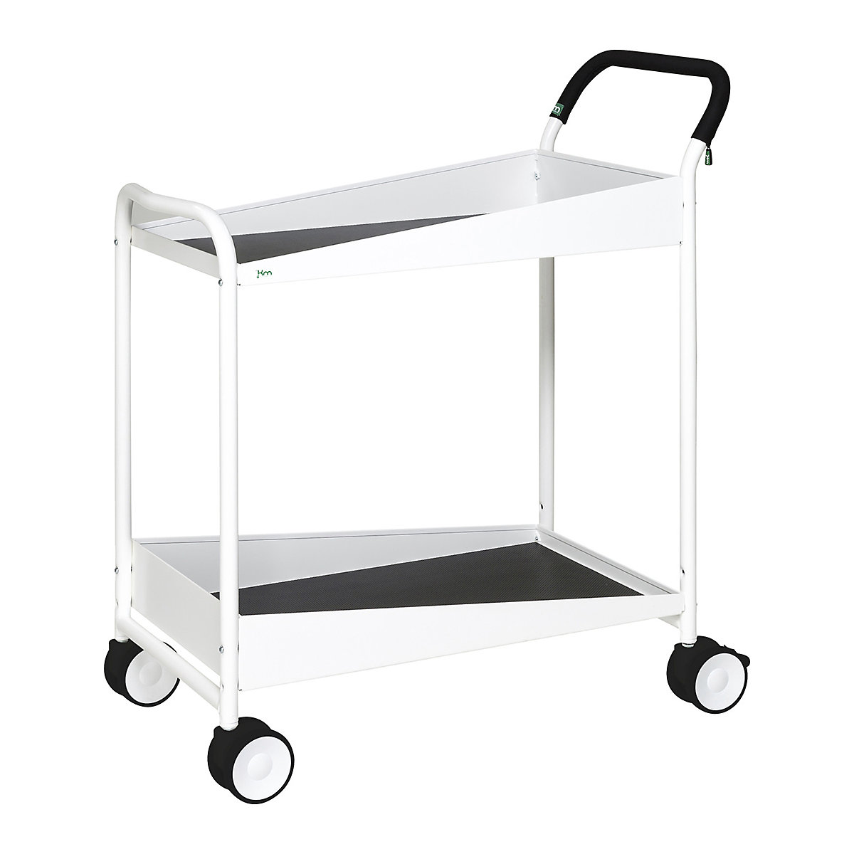 Kongamek Service Trolleys 150kg, Kongamek Service Trolleys 150kg, Kongamek Service Trolley  | 980h x 866w x 455d mm | White-2