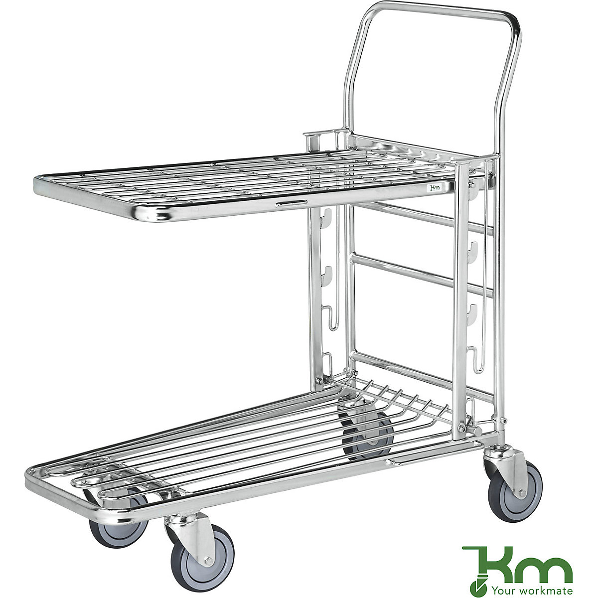 Kongamek Adjustable Shelf Stock Trolley