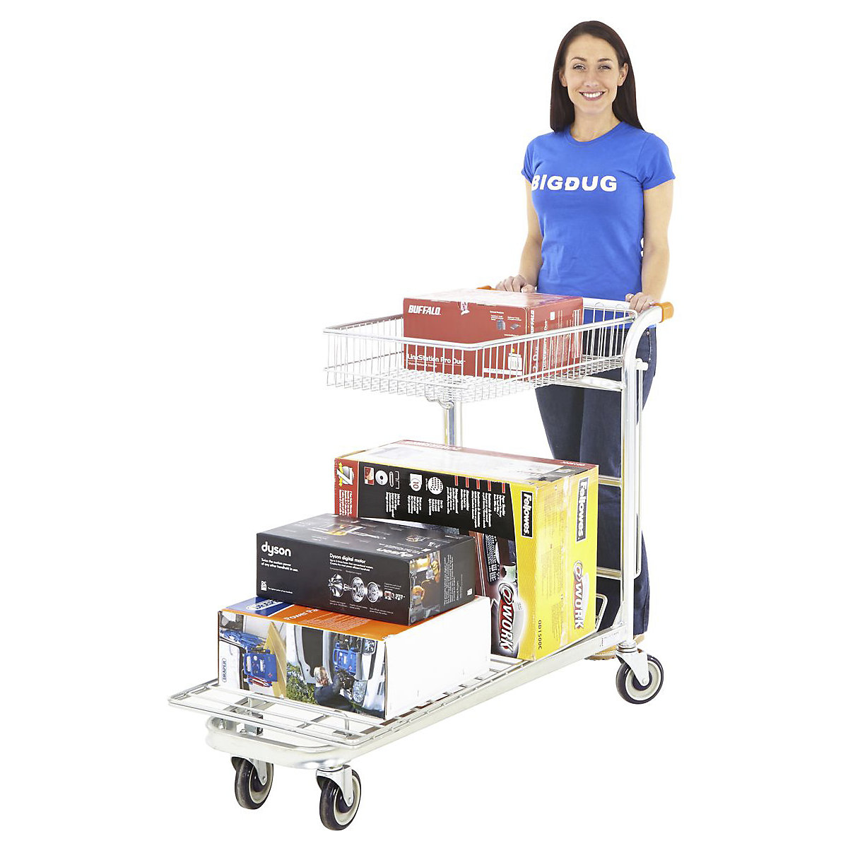Nestable Stock Picking Trolleys