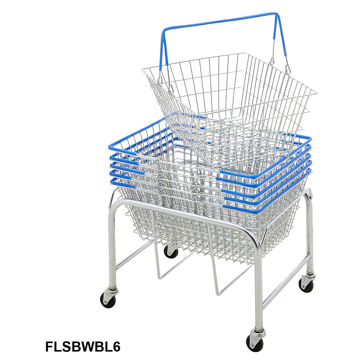 Wire Mesh Shopping Baskets (Product illustration 6)-5