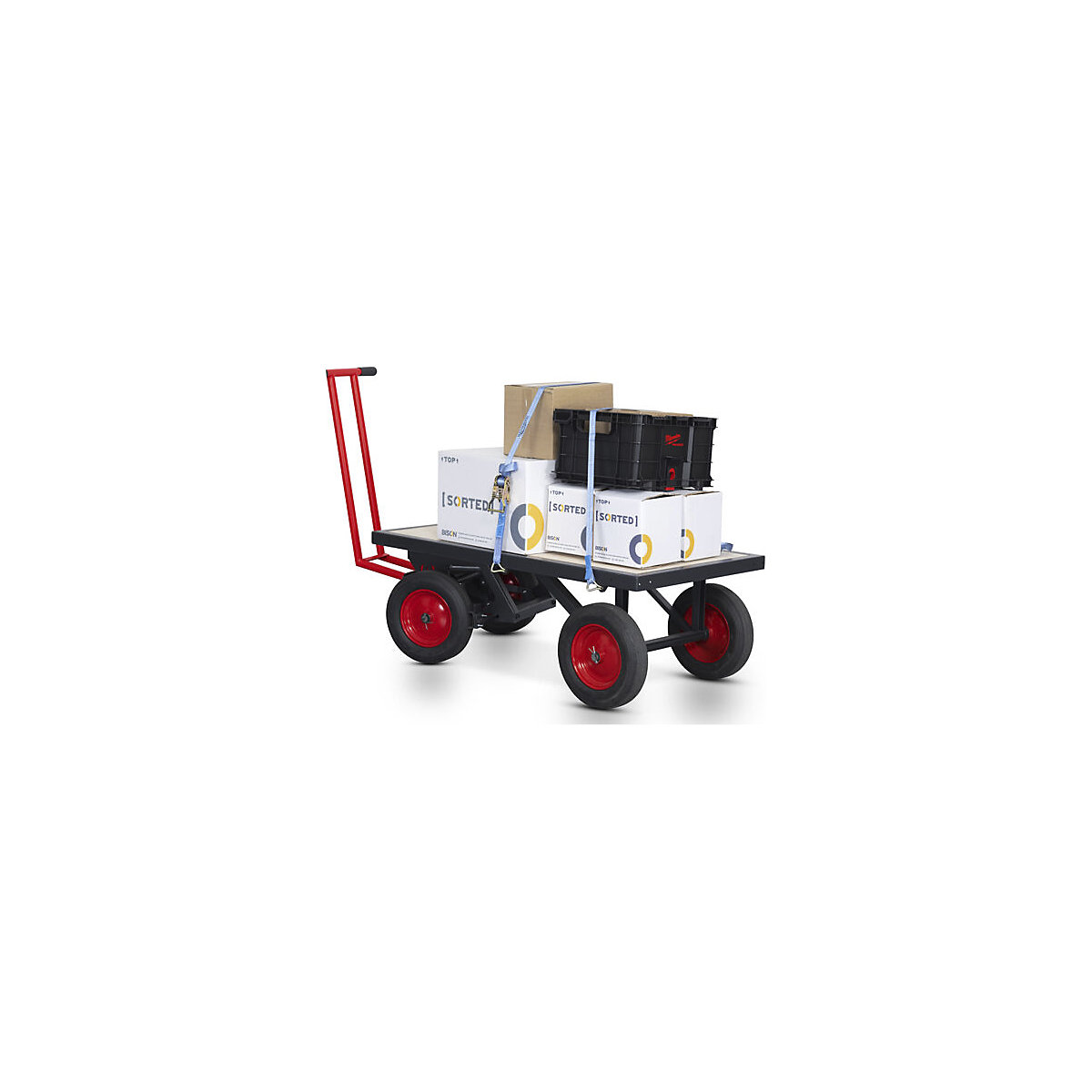 Armorgard TurnTable Truck Materials Trolley (Product illustration 2)-1