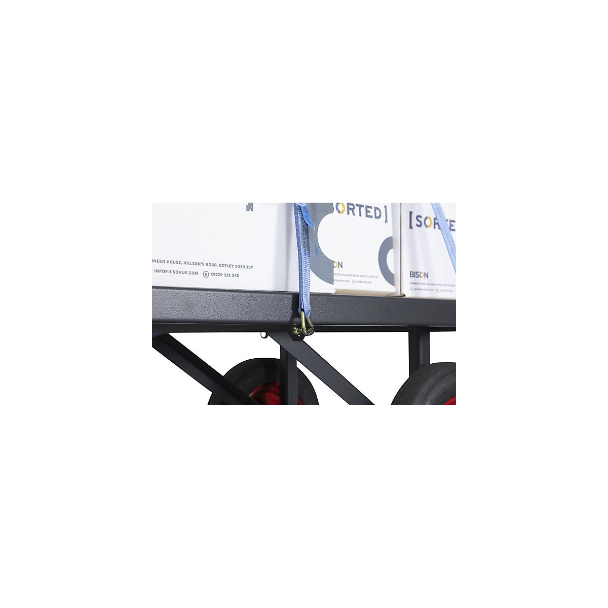 Armorgard TurnTable Truck Materials Trolley (Product illustration 5)-4