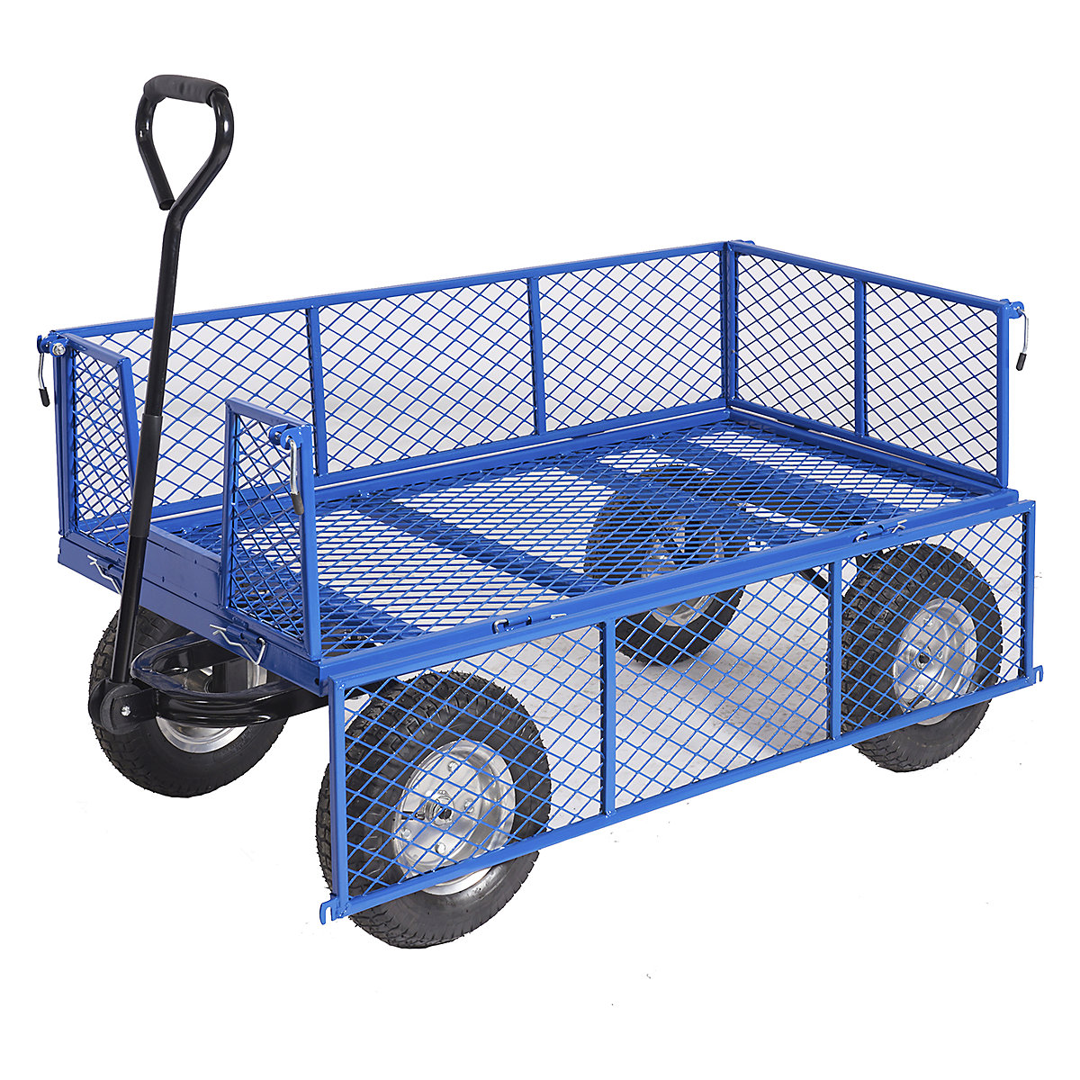 Turntable Truck With Mesh Base & Side Panels