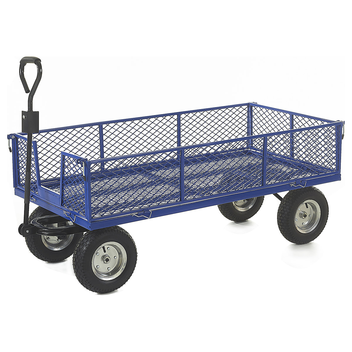 Turntable Truck With Mesh Base & Side Panels (Product illustration 3)-2