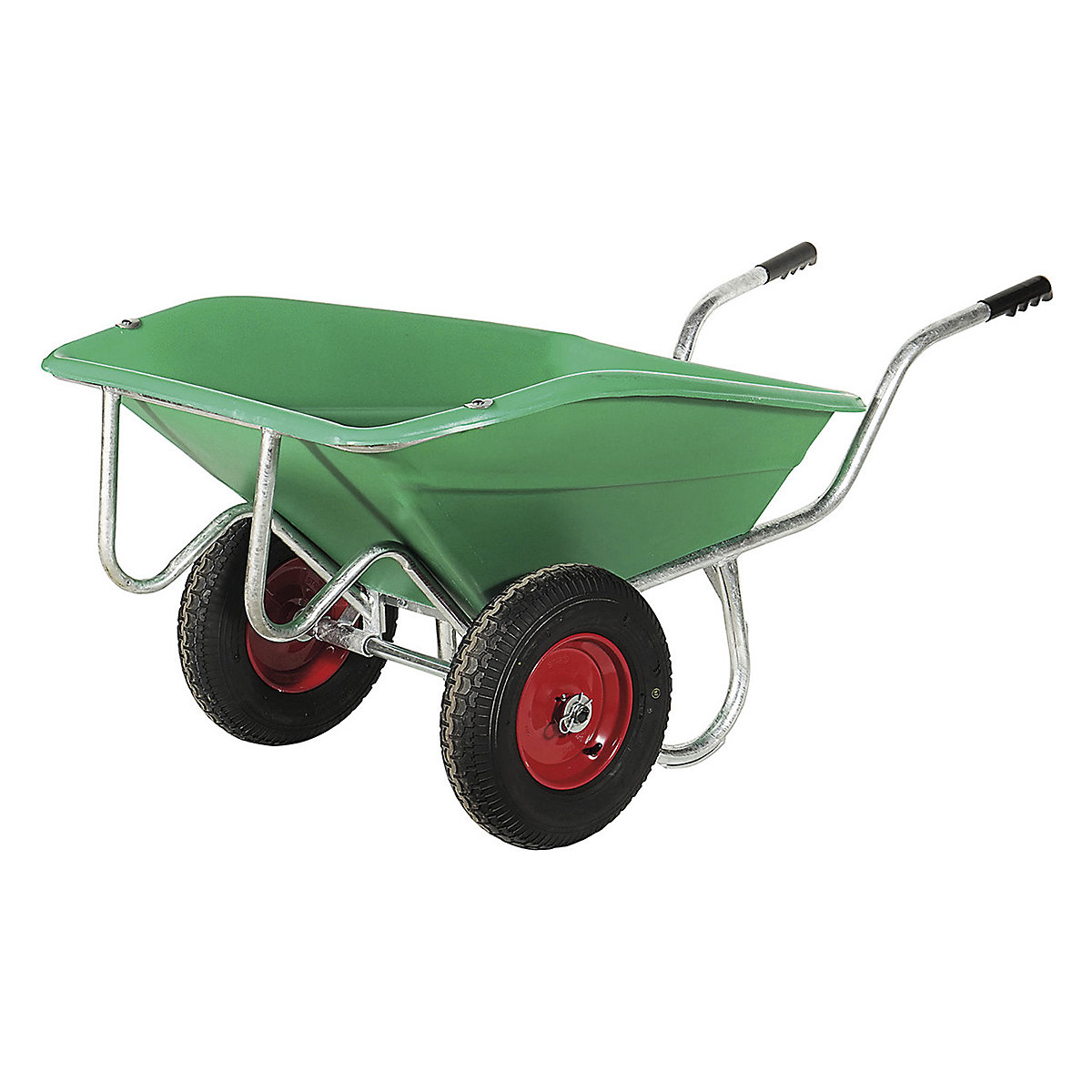 Stubbs Heavy-Duty Twin Wheel Wheelbarrows