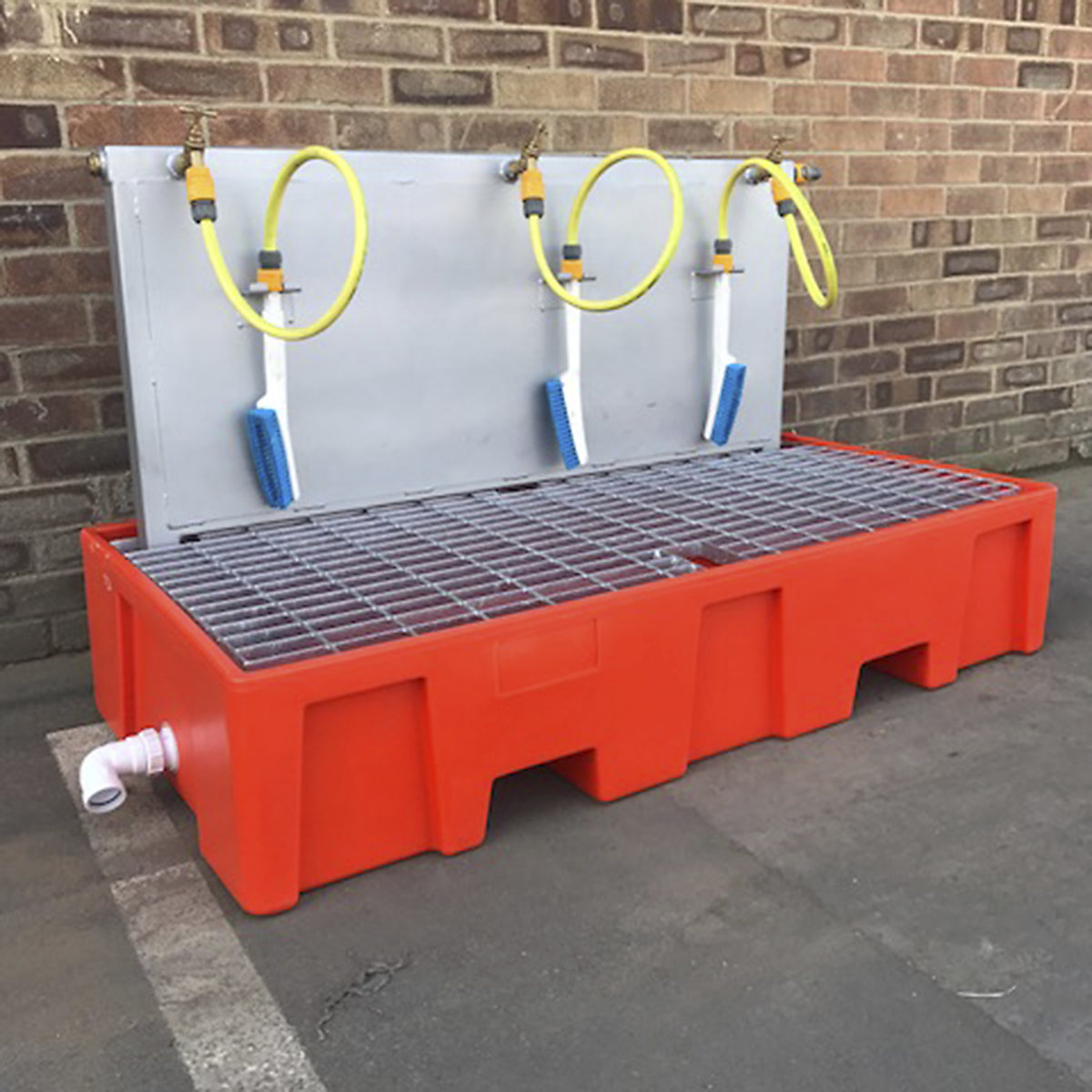 Boot Wash Station