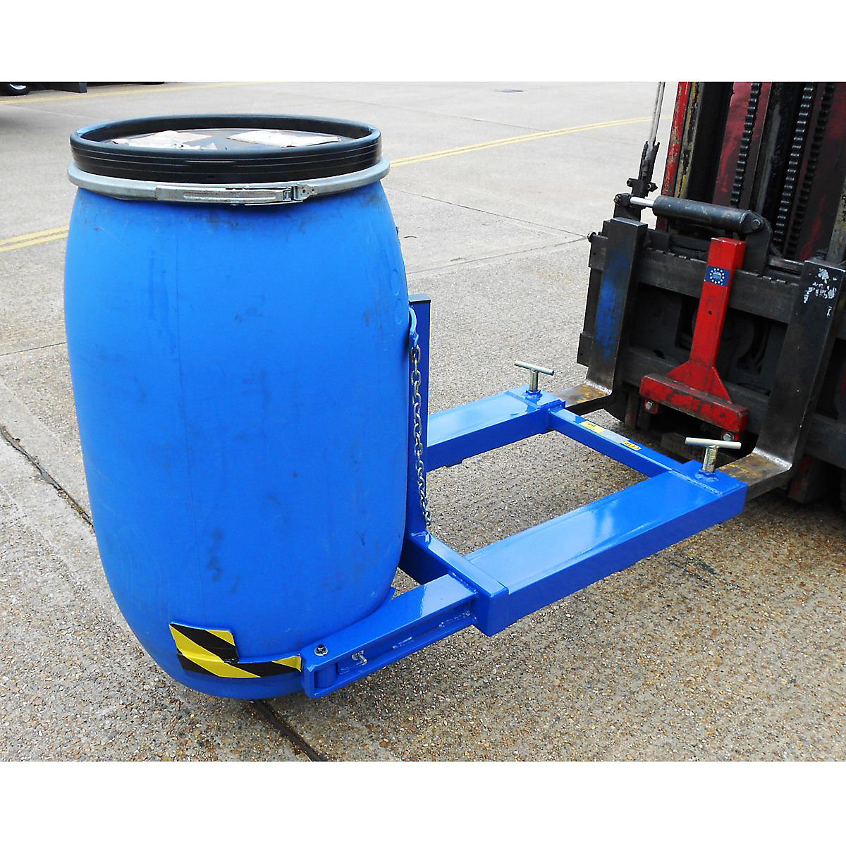 Fork Mounted Drum Grabs For Mauser Drums