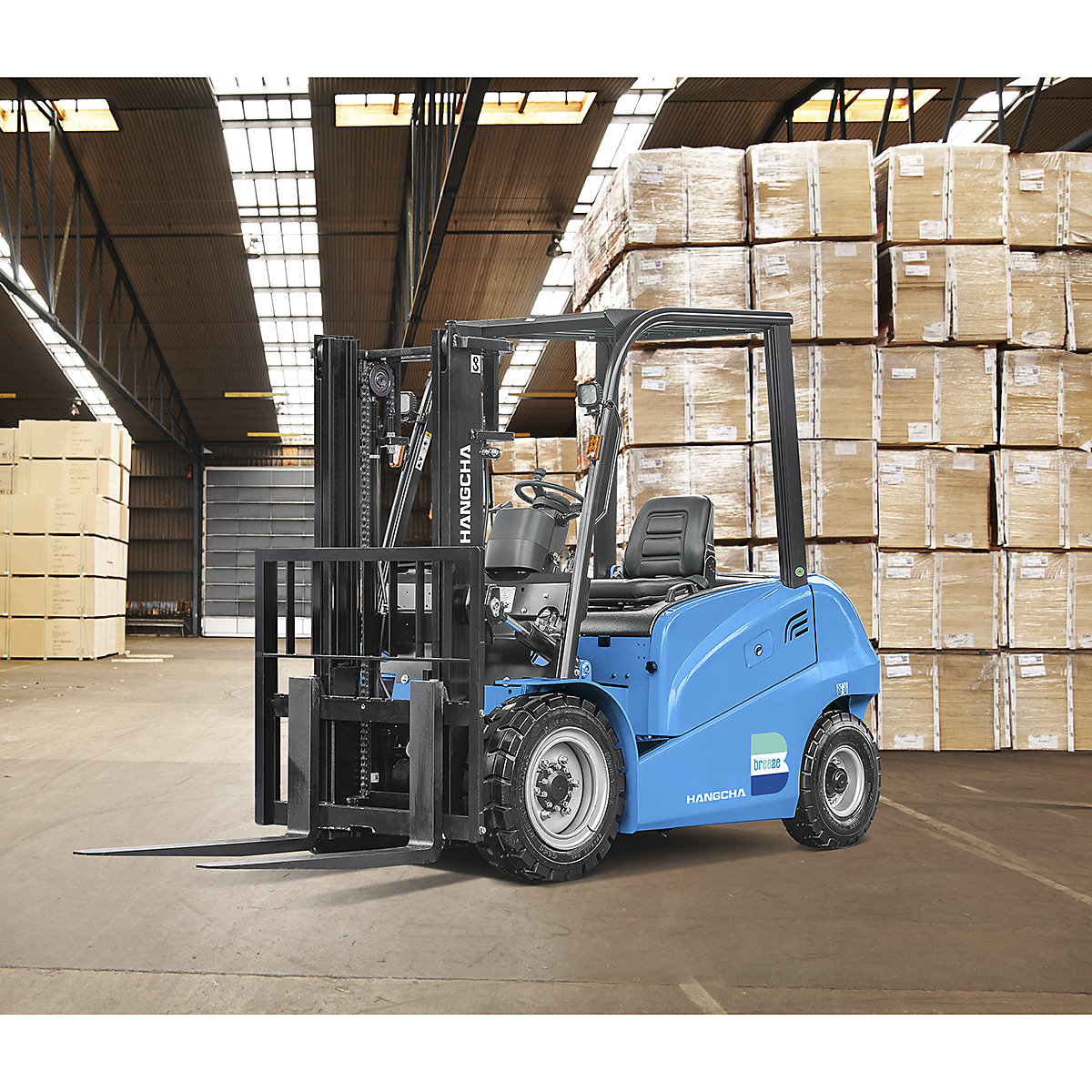 Hangcha Breeze XA Series Lithium 4-Wheel Electric Counterbalance Forklift (Product illustration 4)-3