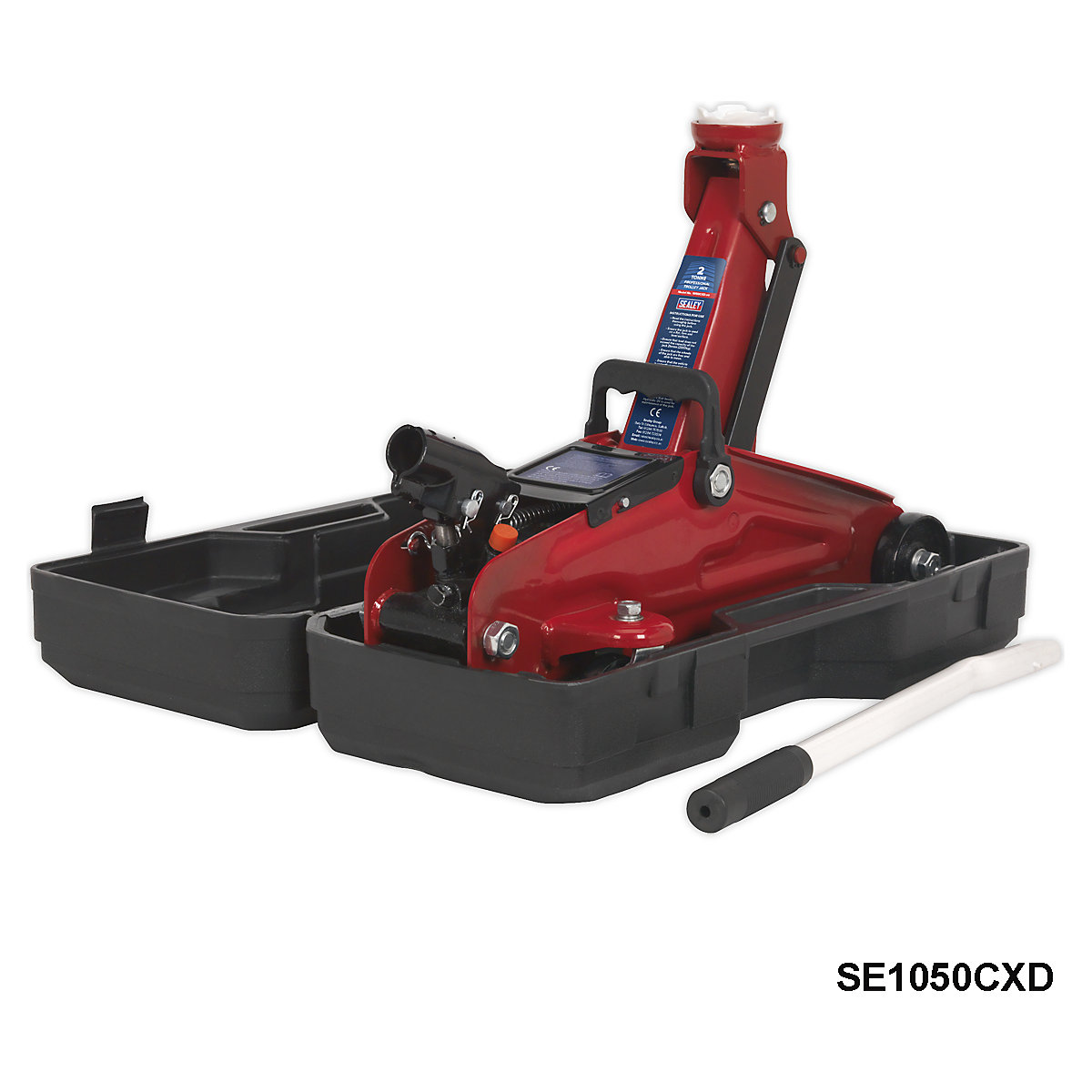 Sealey Short Chassis Trolley Jacks (Product illustration 3)-2