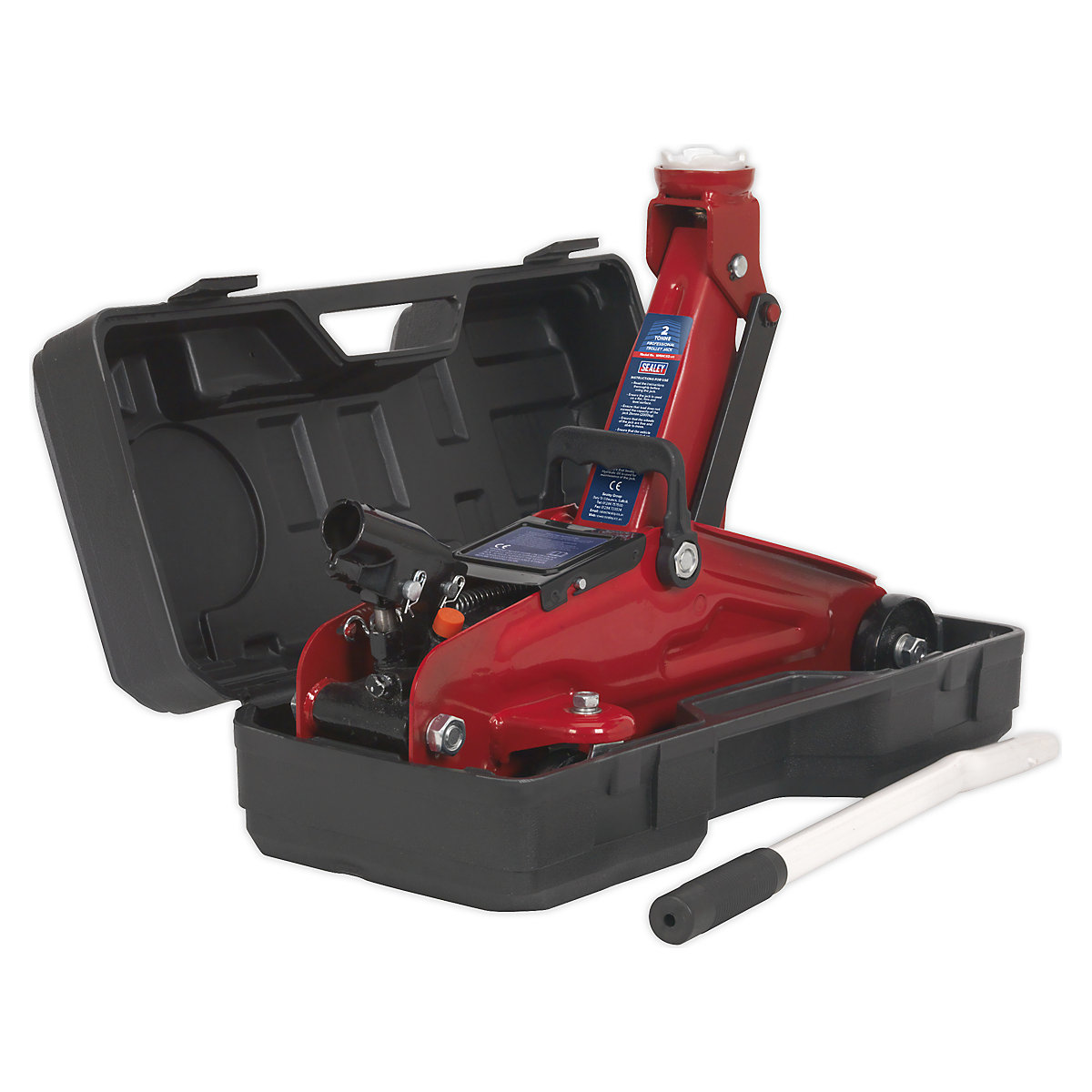Sealey Short Chassis Trolley Jacks (Product illustration 8)-7