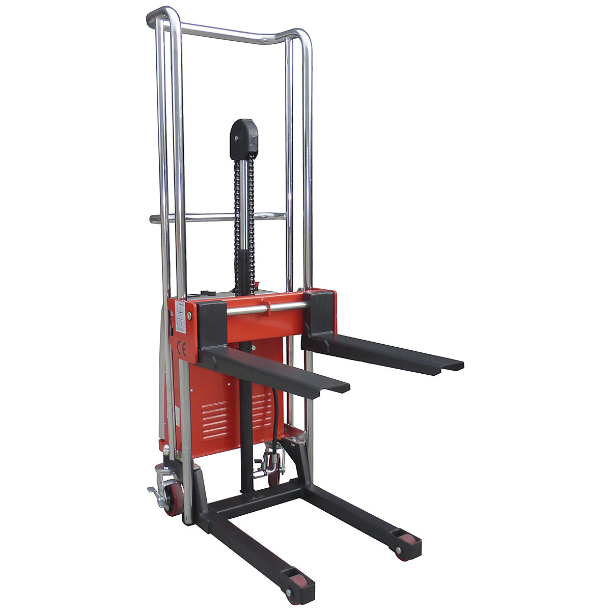 Hydraulic Lifter With Adjustable Forks
