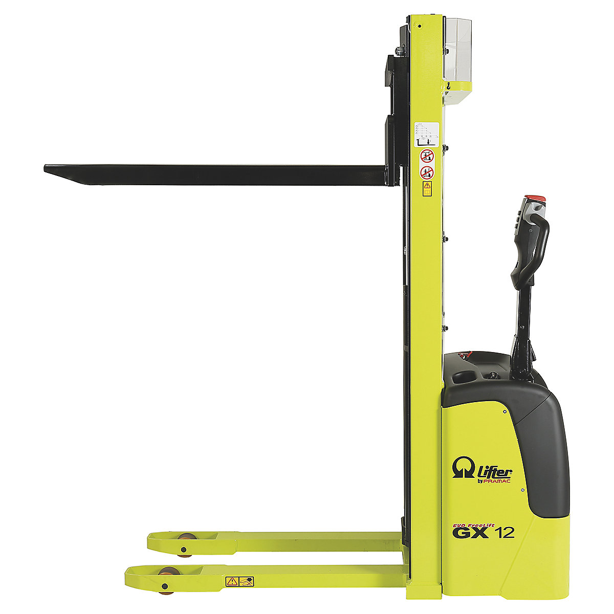 Pramac GX12 EVO Electric Stacker | Lift Height 3410 mm (Product illustration 3)-2
