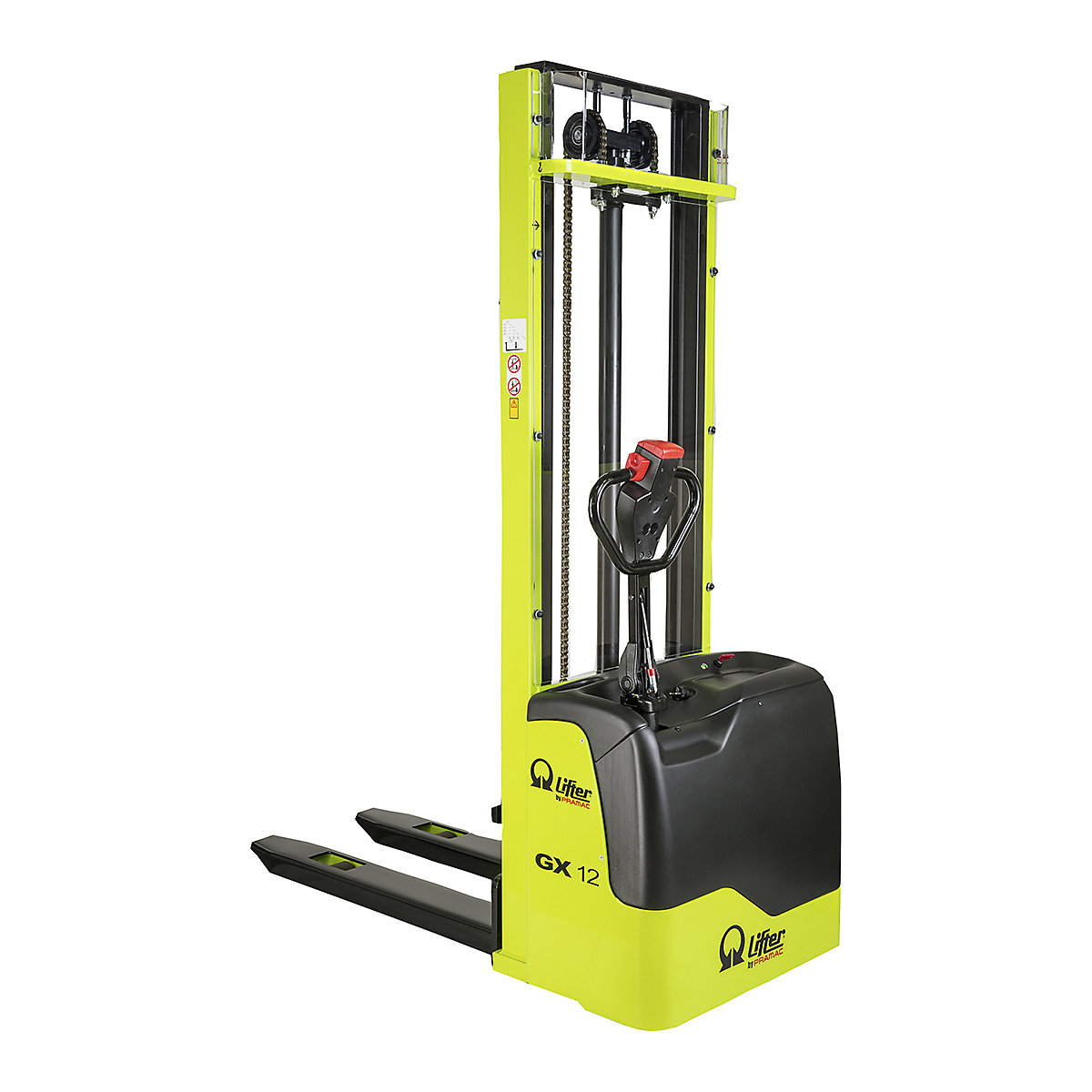 Pramac GX12 Electric Stacker | Lift Height 2410 mm