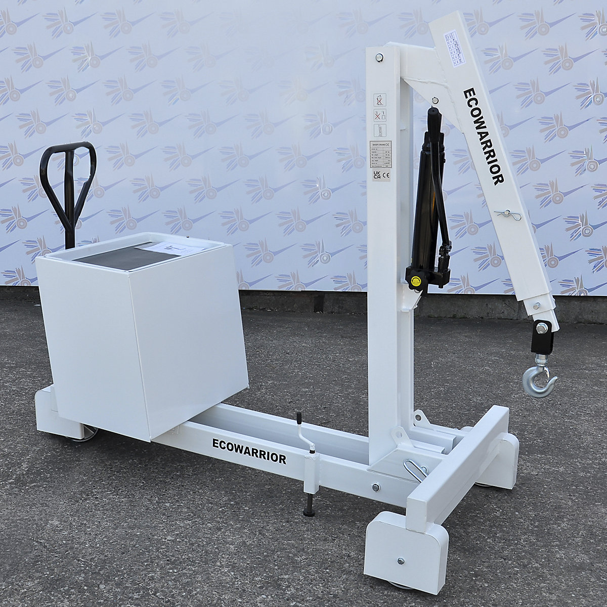 Warrior Manual Counterbalanced Crane (Product illustration 3)-2