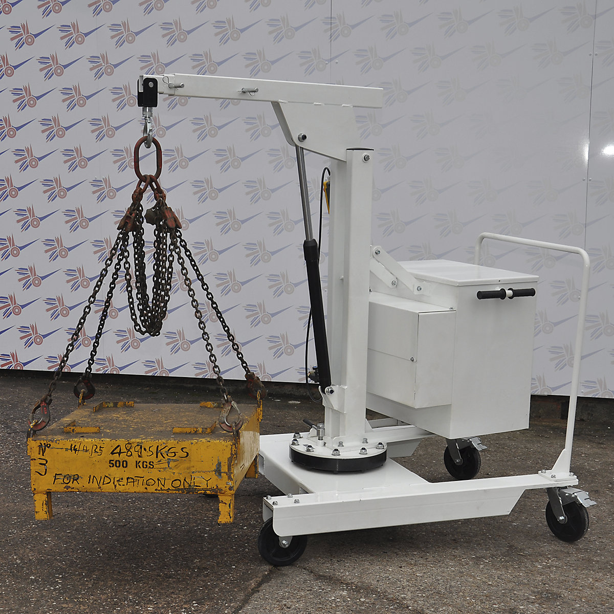 Warrior Manual Rotating Counterbalanced Crane with Slewing Jib (Product illustration 4)-3