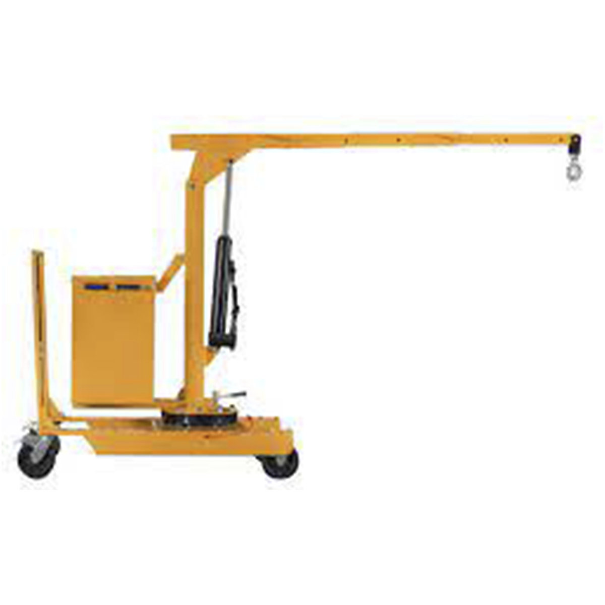 Warrior Manual Rotating Counterbalanced Crane with Slewing Jib