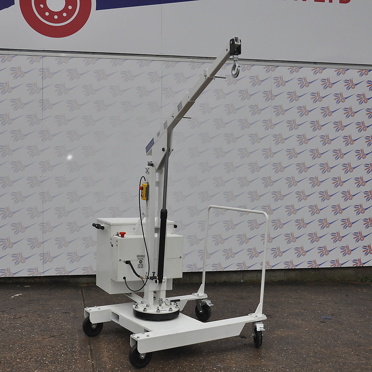 Warrior Semi Electric Rotating Crane with Slewing Jib (Product illustration 3)-2