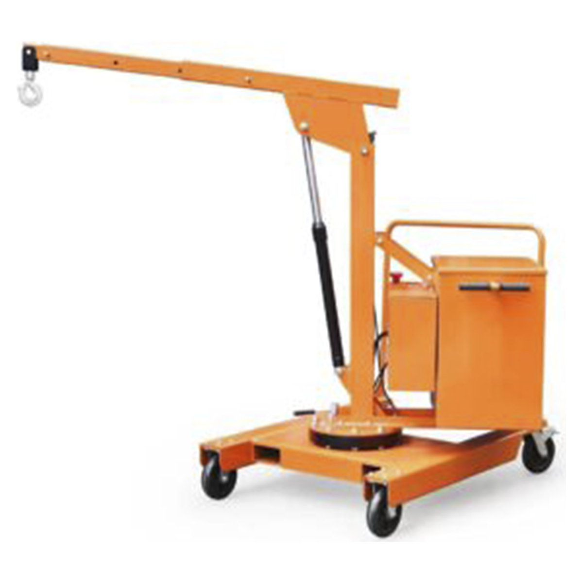 Warrior Semi Electric Rotating Crane with Slewing Jib