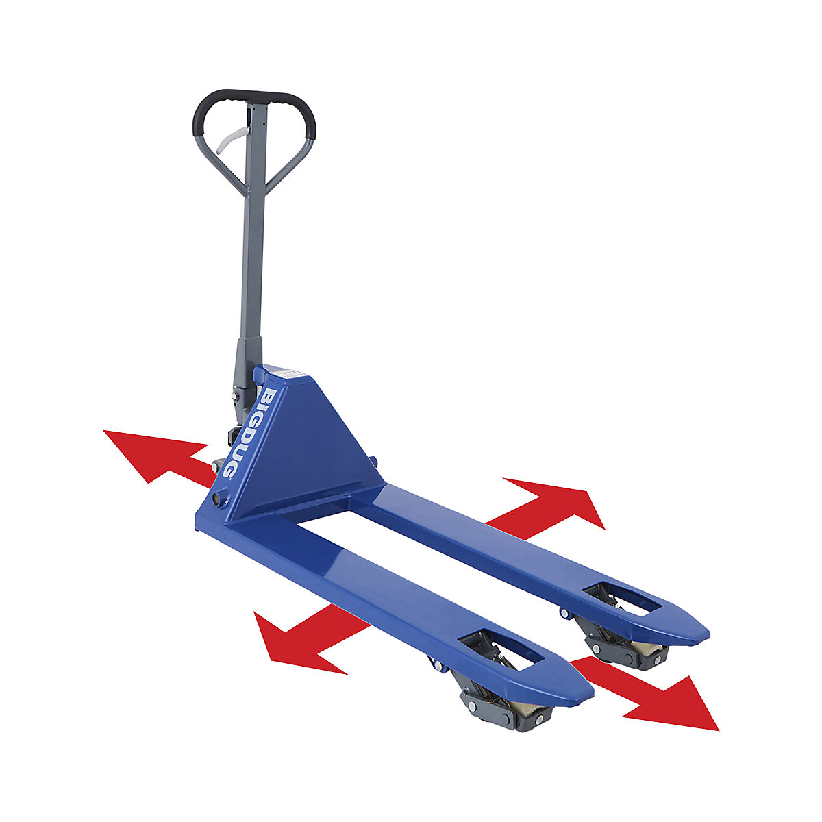 BiGDUG Deluxe Four-Way Pallet Truck | Quick Lift | 3000kg Capacity