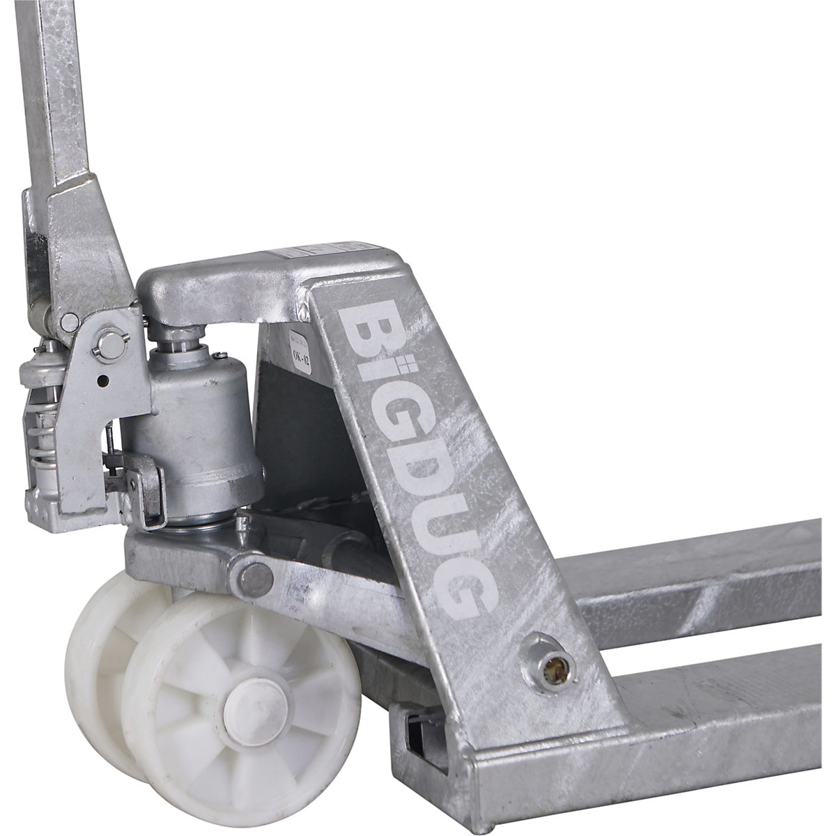 BiGDUG Deluxe Galvanised Pallet Truck (Product illustration 4)-3
