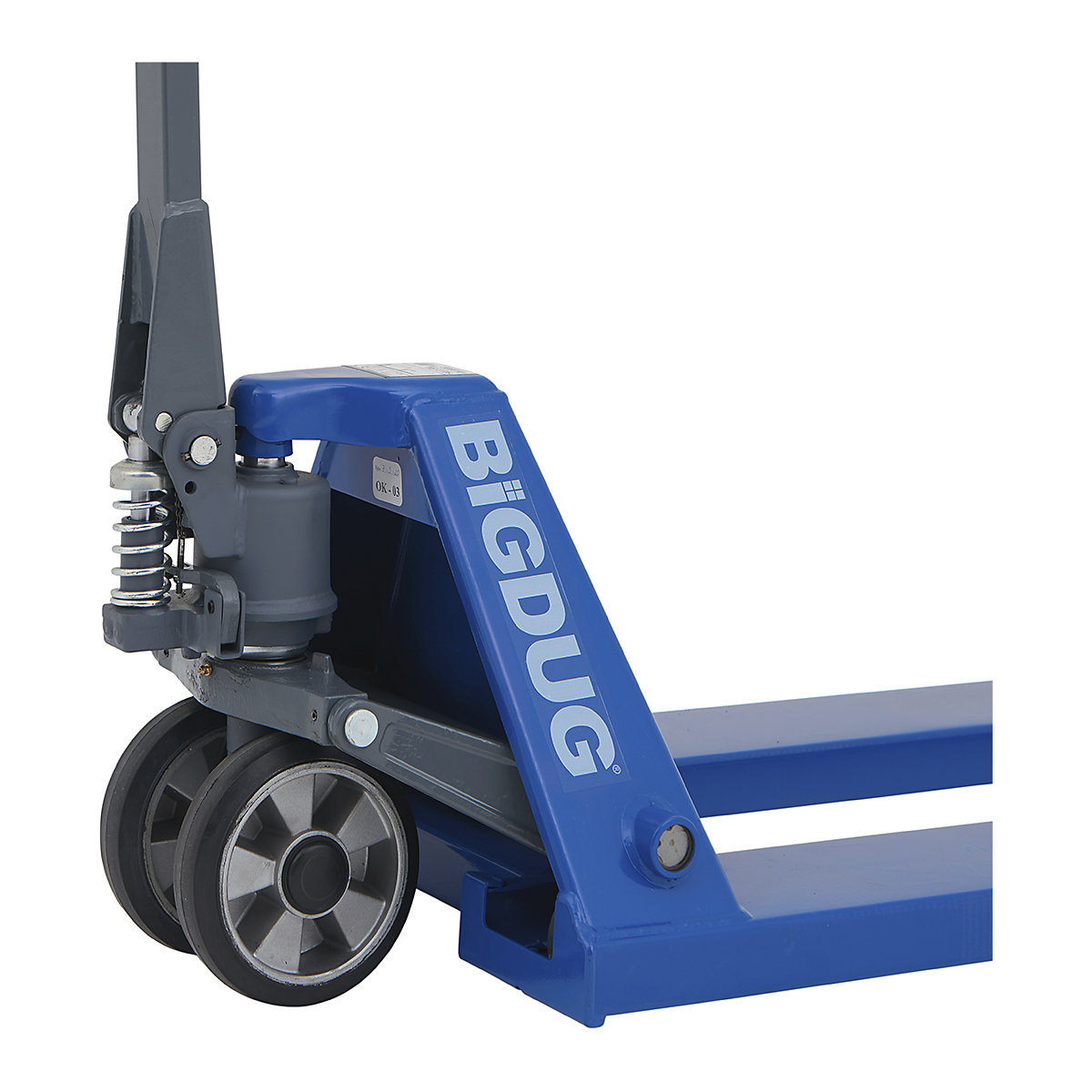 BiGDUG Deluxe Long Pallet Trucks | Quick Lift | 2000kg Capacity (Product illustration 5)-4