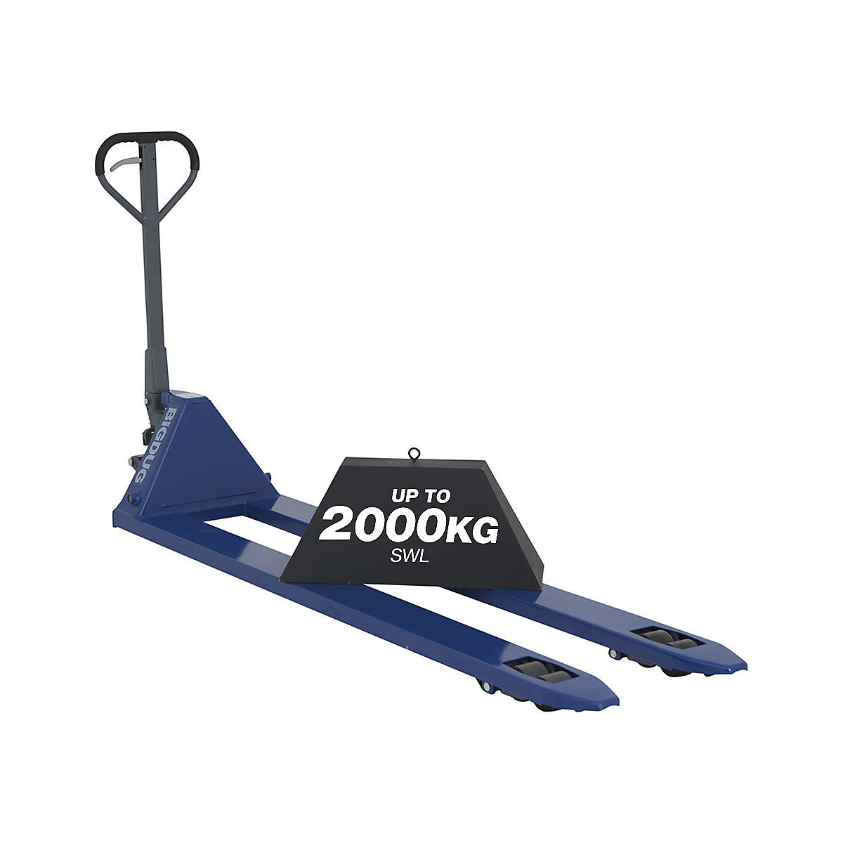 BiGDUG Deluxe Long Pallet Trucks | Quick Lift | 2000kg Capacity (Product illustration 4)-3